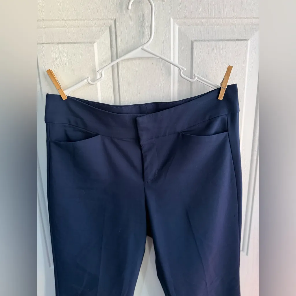 LIVERPOOL Los Angeles Dress Pants SIZE 10/30 London Navy Straight Leg Trousers - Image 4