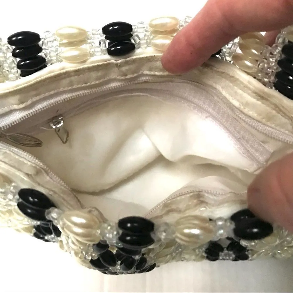 Vintage beaded black - Image 5