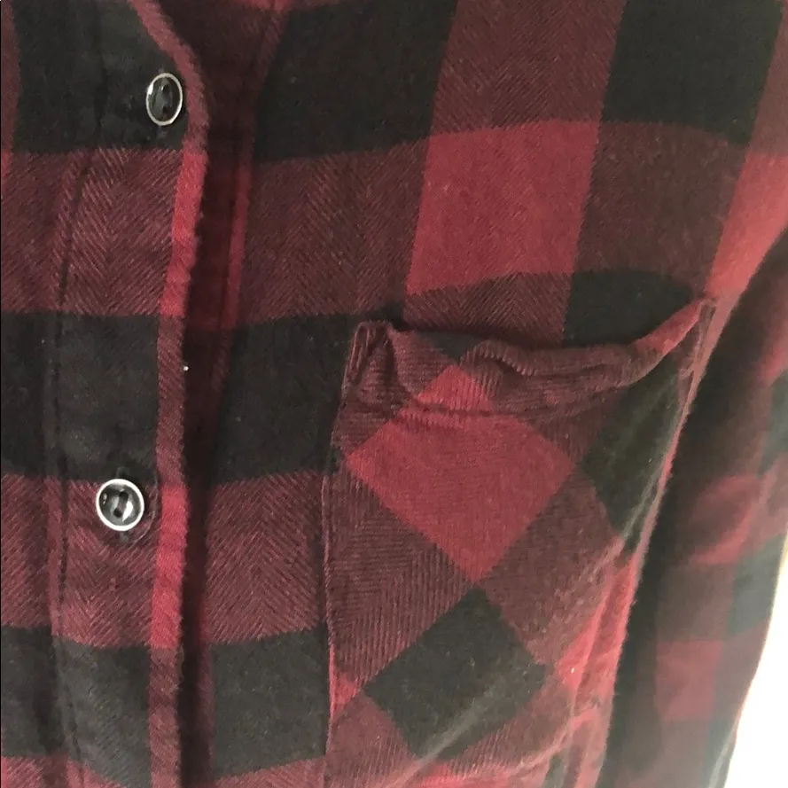 Kenzie plaid button down shirt - Image 3