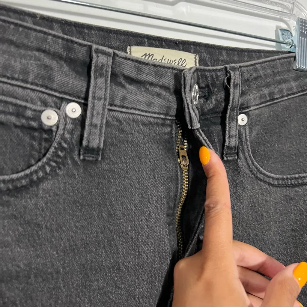 New Madewell The Curvy Perfect Vintage Jean In Lunar Wash NA883 Size 25‎ - Image 8