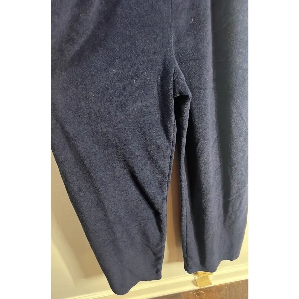 OFFLINE By Aerie Summer Lights Terry Jumpsuit Navy Blue Size Smal - Image 3