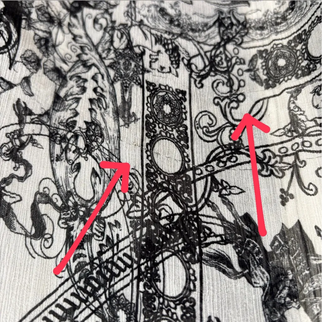 Falguni Shane Peacock MONOCHROME NOUVEAU SHIRT in XS White - Image 13