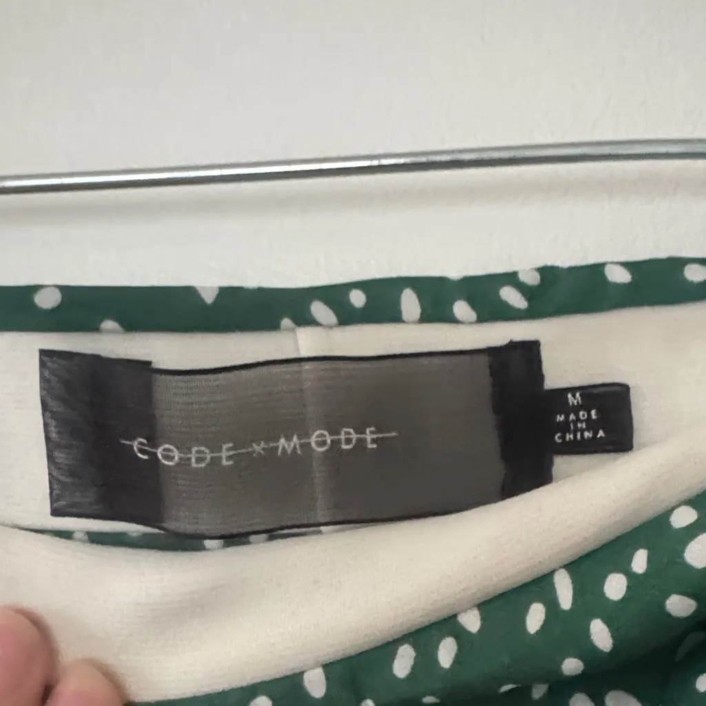 Green Polka Dot Skirt - Image 3
