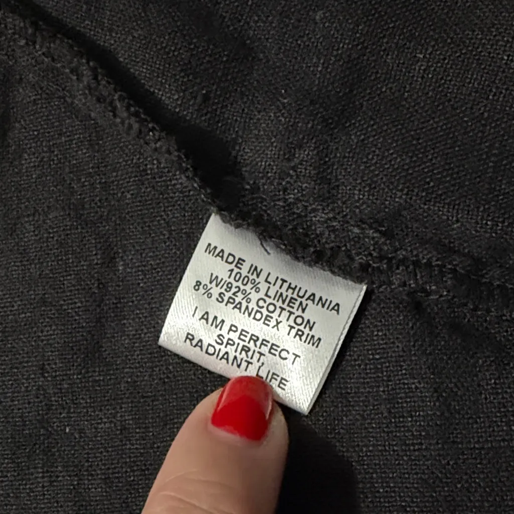 Flax Women's Lagenlook Linen Waterfall Cardigan - Image 8