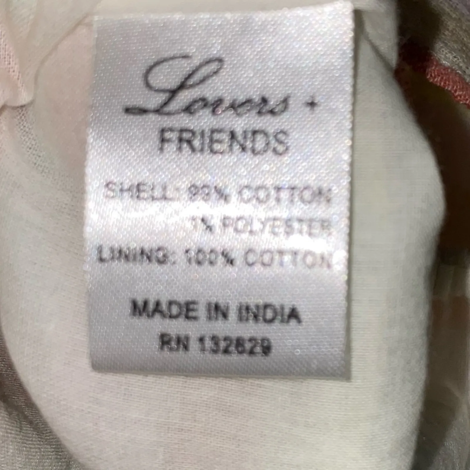 NWT Lovers + Friends Ruffle Strap Striped Crop Top Small Pastel Festival Top - Image 4