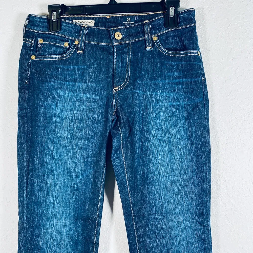 AG Ballad Slim Boot Cut Ankle Jeans Size 28 - Image 3