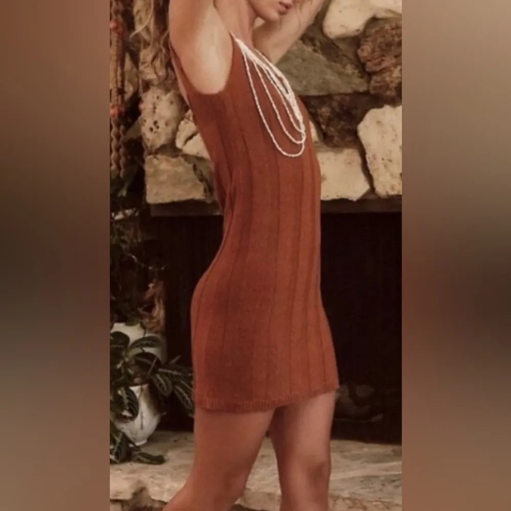 NWT Free People Beach Stellar Sweater Mini Dress - Image 2