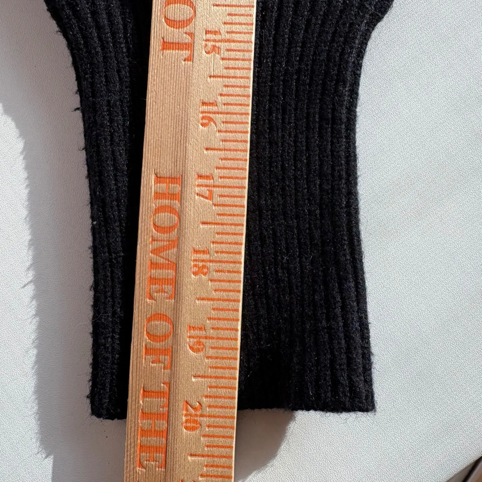 Philosophy Striped Crew Neck Sweater Black White Blue Red Orange XL - Image 9