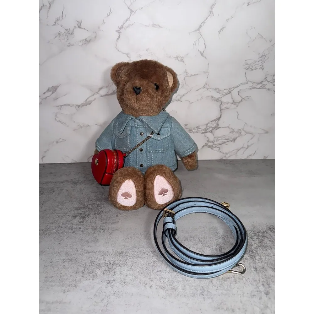 NWT KATE SPADE 3D Teddy Bear Crossbody KK173 - Image 11