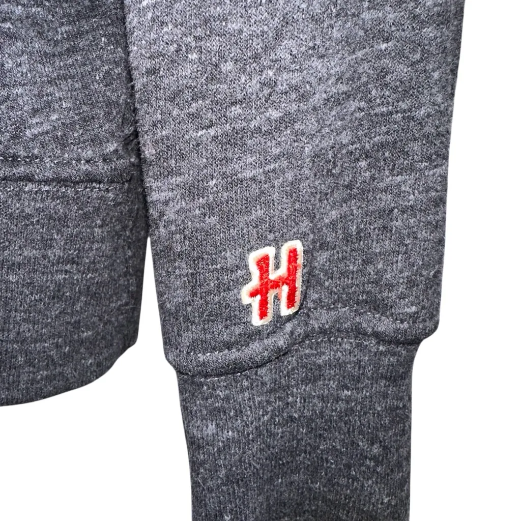 HOMAGE Script Ohio The Ohio State University Buckeyes Gray Hoodie Women’s Medium - Image 3