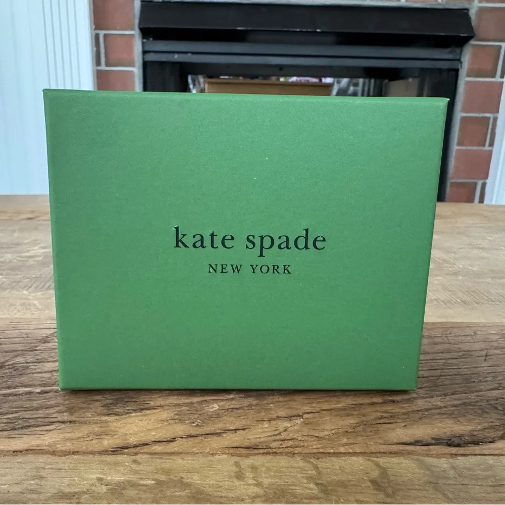 NEW Kate Spade Shine Me Up Pendant Necklace-~Dust bag~Box~Gold~Green Mult - Image 6