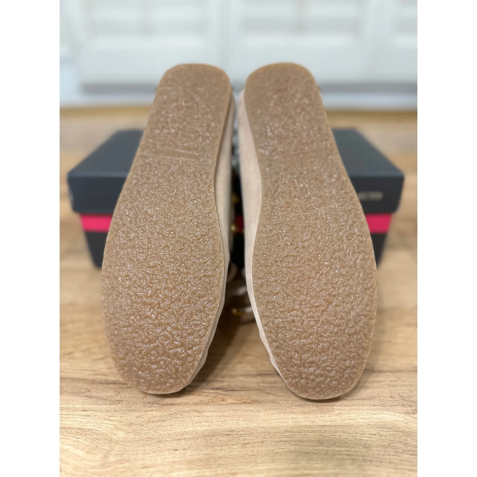 Vince Camuto Womens Sennett Moccasin Flat Boat Shoes Tortilla Suede Size 7.5 NIB - Image 12