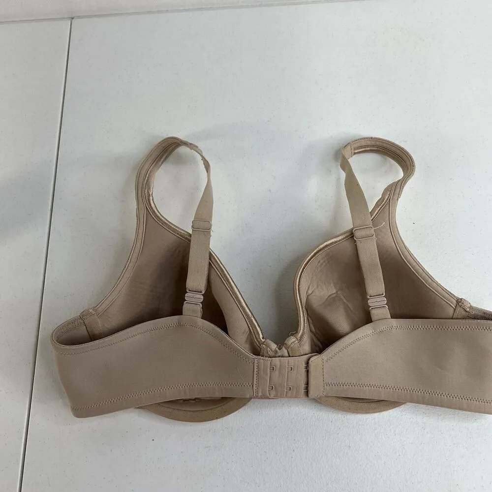 Vanity Fair 36C Bra Body Caress Full Coverage 72336 Underwire Beige Tan Women’s - Image 6