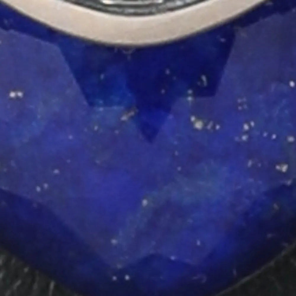 Lagos Lapis Lazuli & Quartz Doublet Maya Pendant Necklace Silver - Image 6