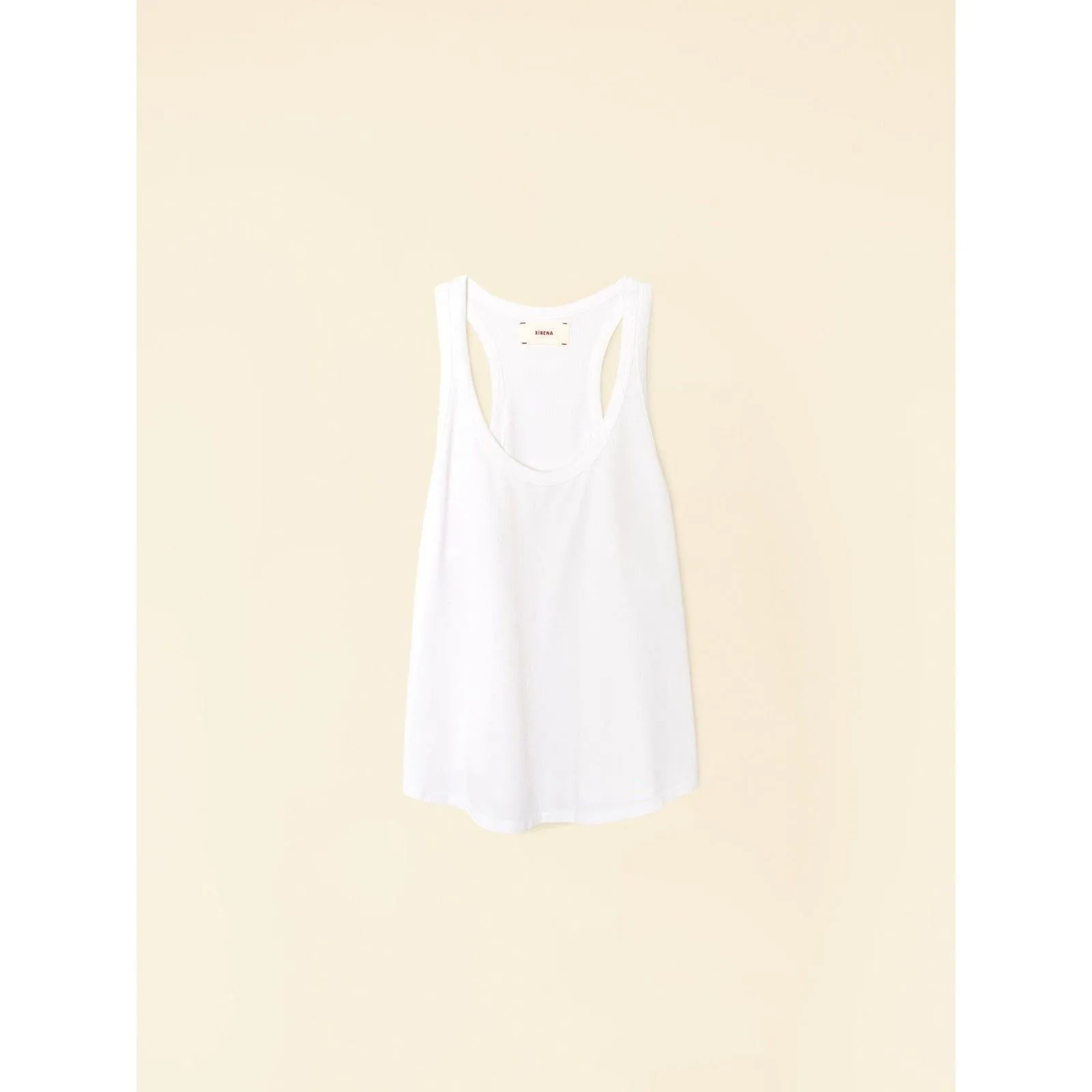 Xirena White Jett Tank Top Size Medium Cotton Basic Wear Ultra - Image 9