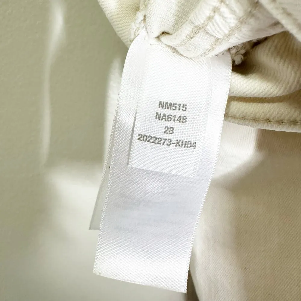 Madewell Womens 90' Straight Jeans High Rise Stretch Vintage Canvas Size 28 - Image 9