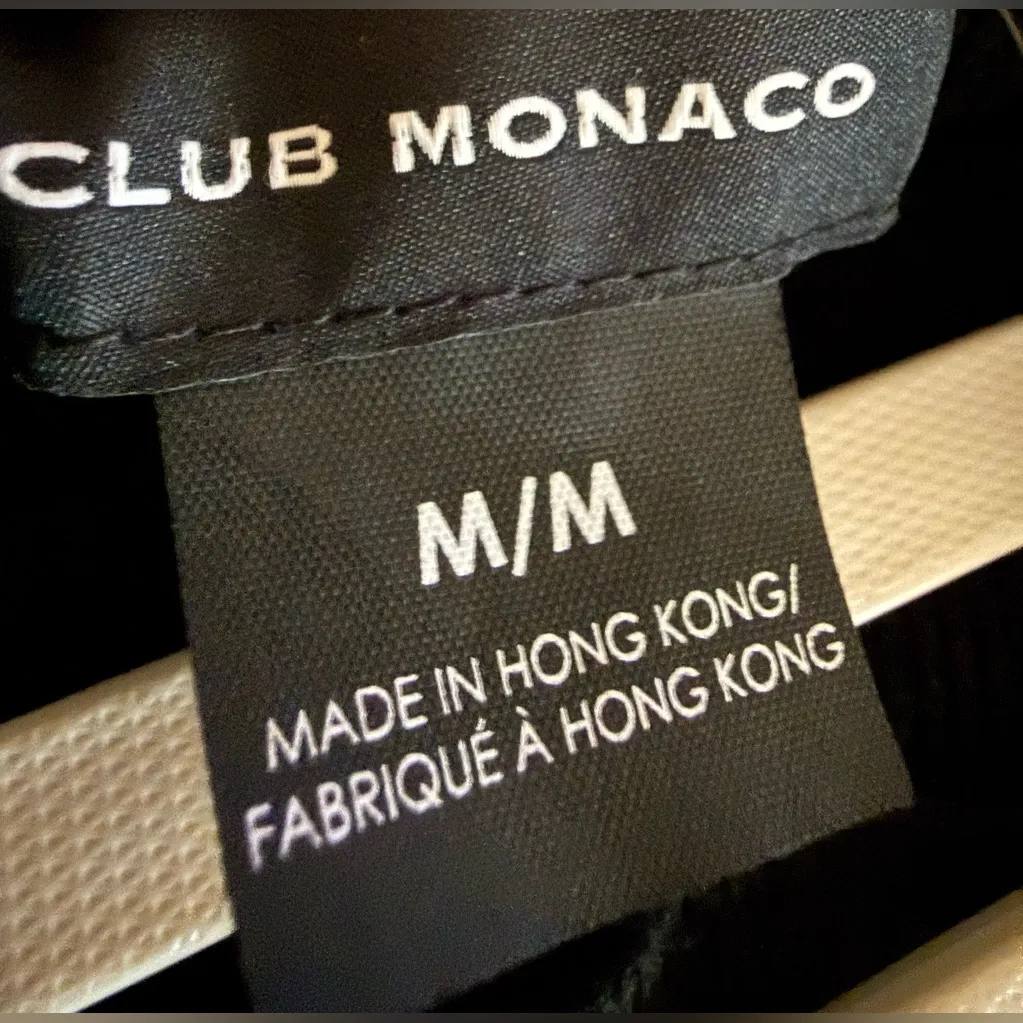 Club Monaco Kaytee Funnel Neck Fit & Flare Sweater Dress Black NWT Medium - Image 9