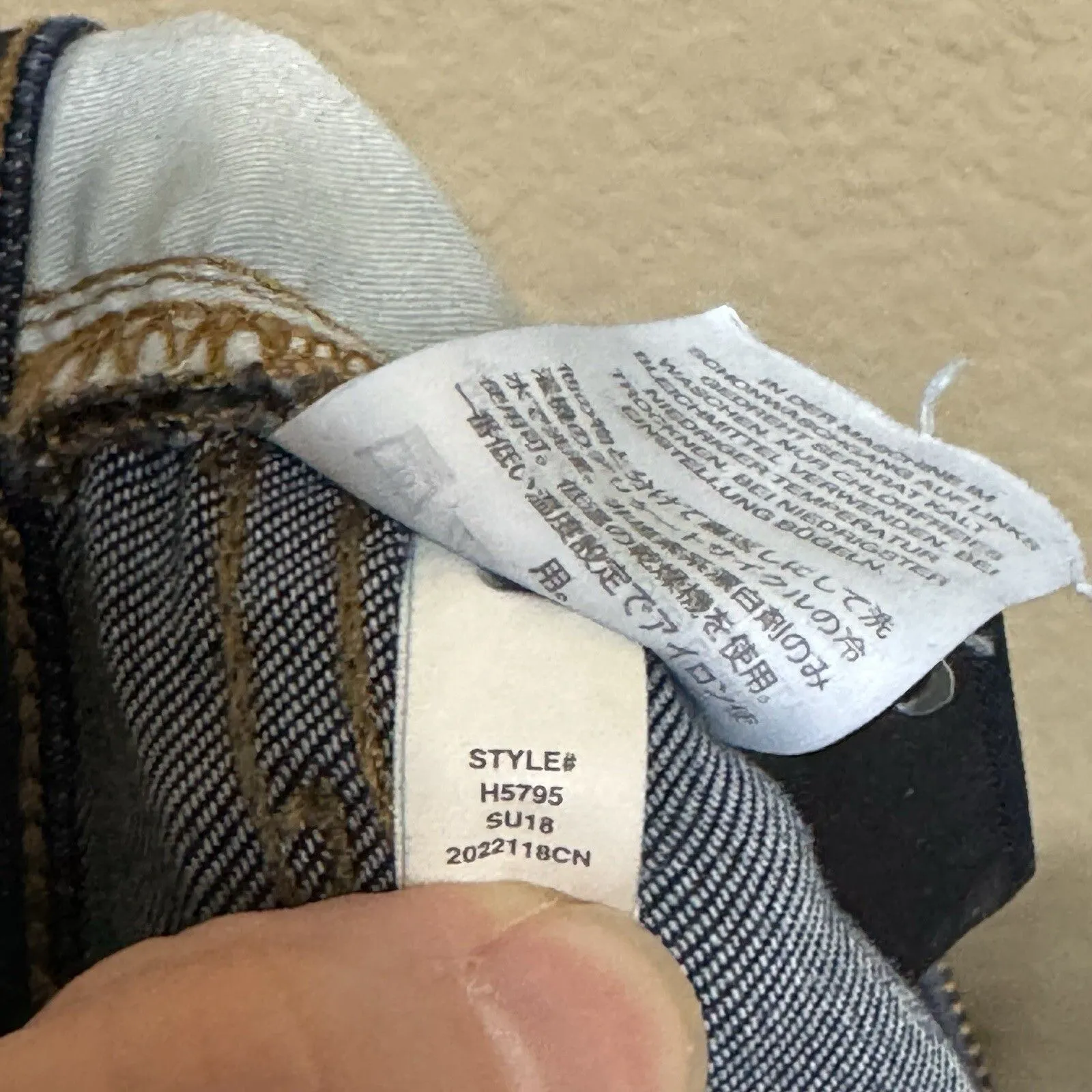 Madewell Larkspur Dark Wash 9-Inch High-Rise Skinny Jeans Women's 25S Stretch - Image 13