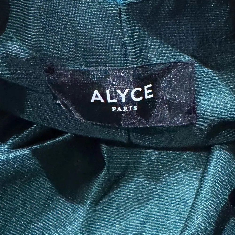 Alyce Paris Teal Mini Dress Women’s 2 - Image 3