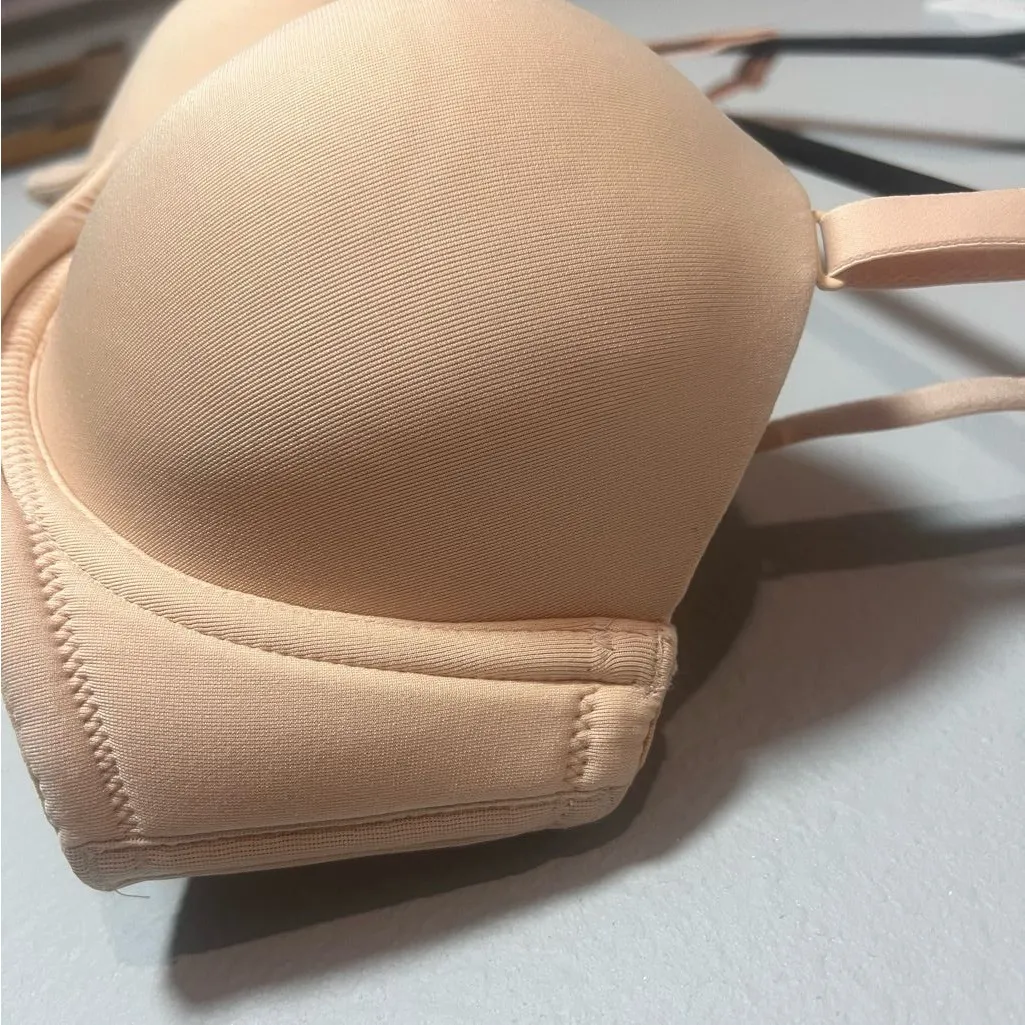 Wacoal Red Carpet Strapless Underwire Bra Nude Beige Style 854119 Size 34D - Image 6