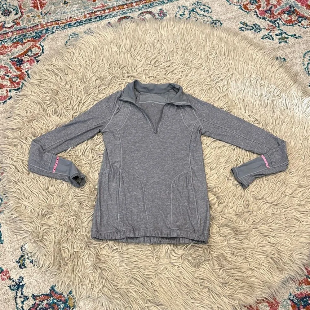 Lululemon  pace pusher half zip pullover jacket size 4 - Image 2