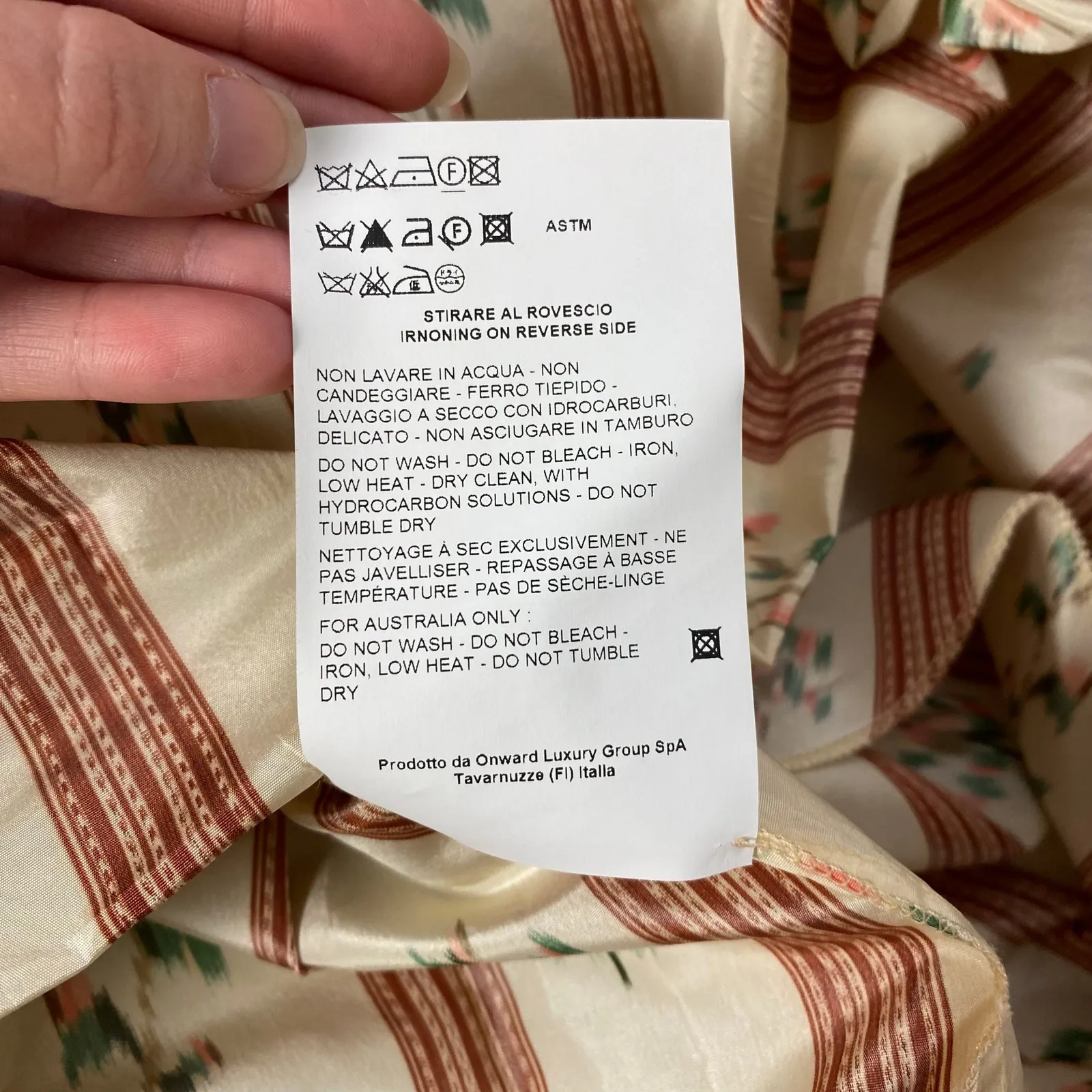 Brock Collection Ophelie Runway SS19 Silk Blend Midi Skirt Size 2 Italian Luxury - Image 10