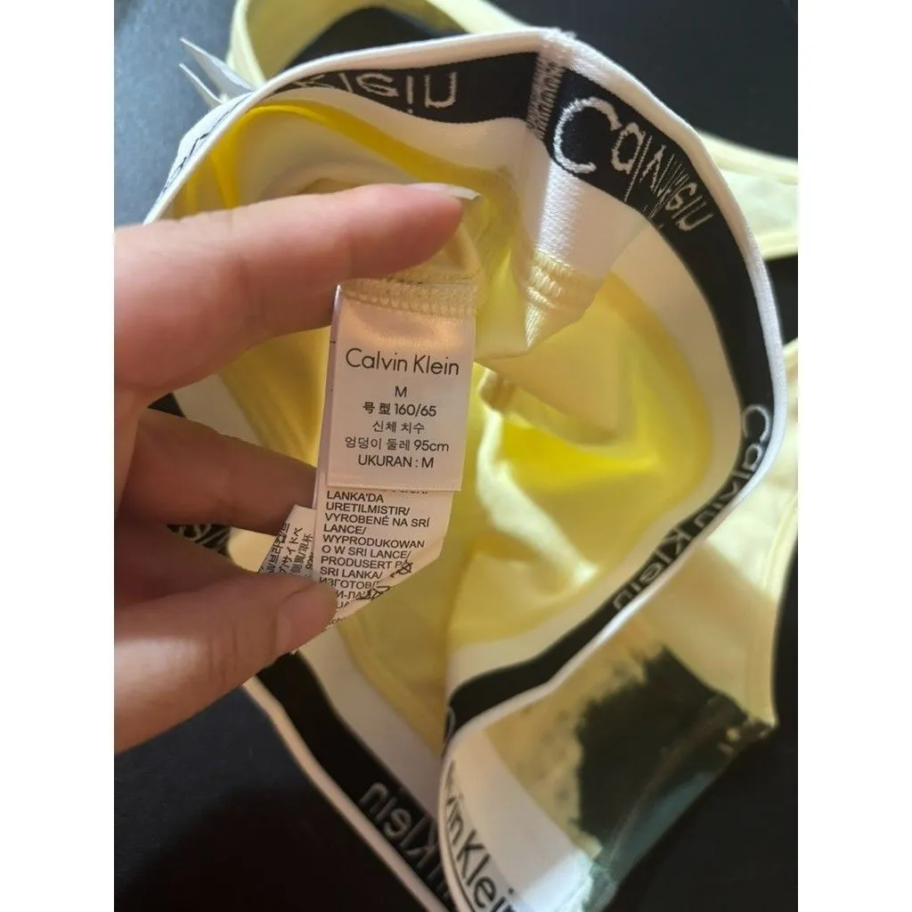 Calvin Klein Womens Modern Cotton Unlined Tie-Dye Bralette Size S POLAR LIGHTS - Image 8