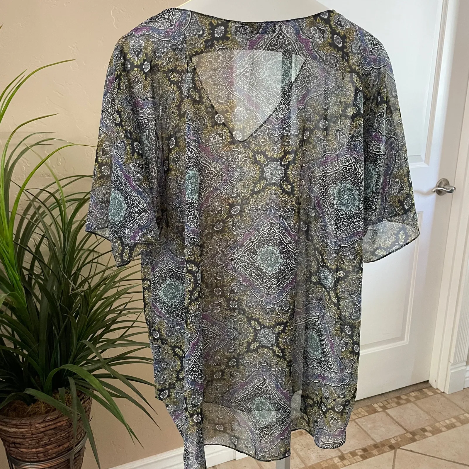 O'Neill Swim Cover Sheer Womens Medium Beach - Image 2