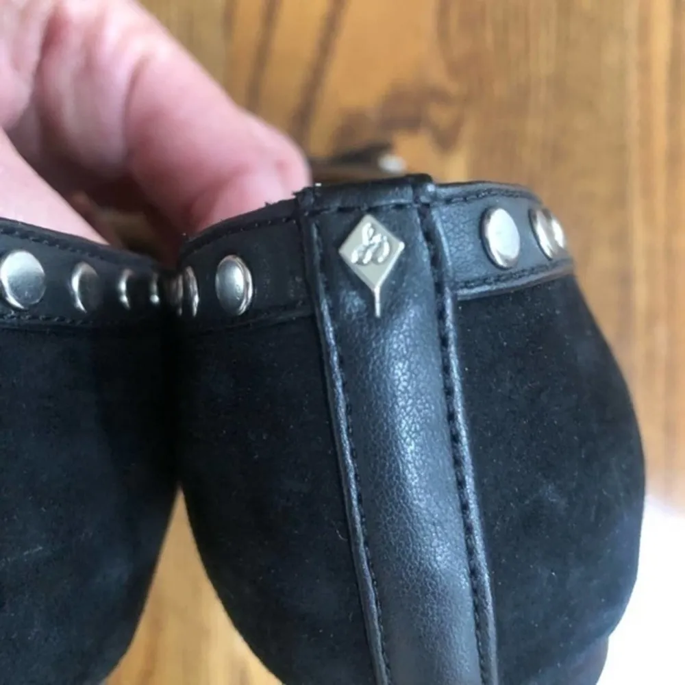Sam Edelman Ralf Point Toe Suede Studded Flats 6.5 EUC - Image 7