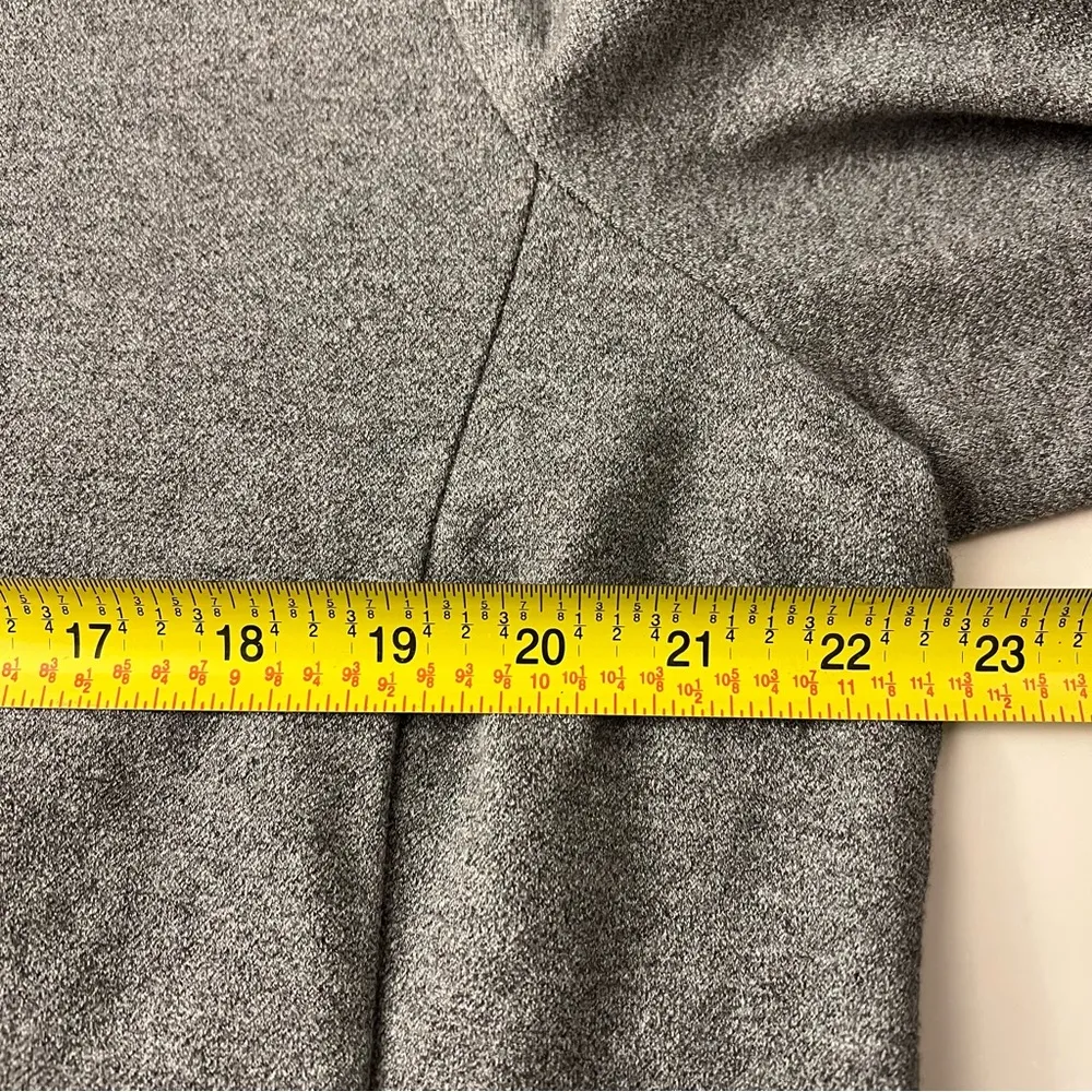 Eileen Fisher grey full Zip Up Cardigan Jacket Organic cotton XL - Image 5