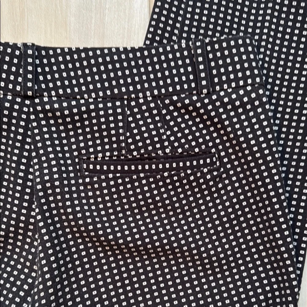 Banana Republic| Black/White Stylish Houndstooth Ankle Pants-Sloan - Image 8