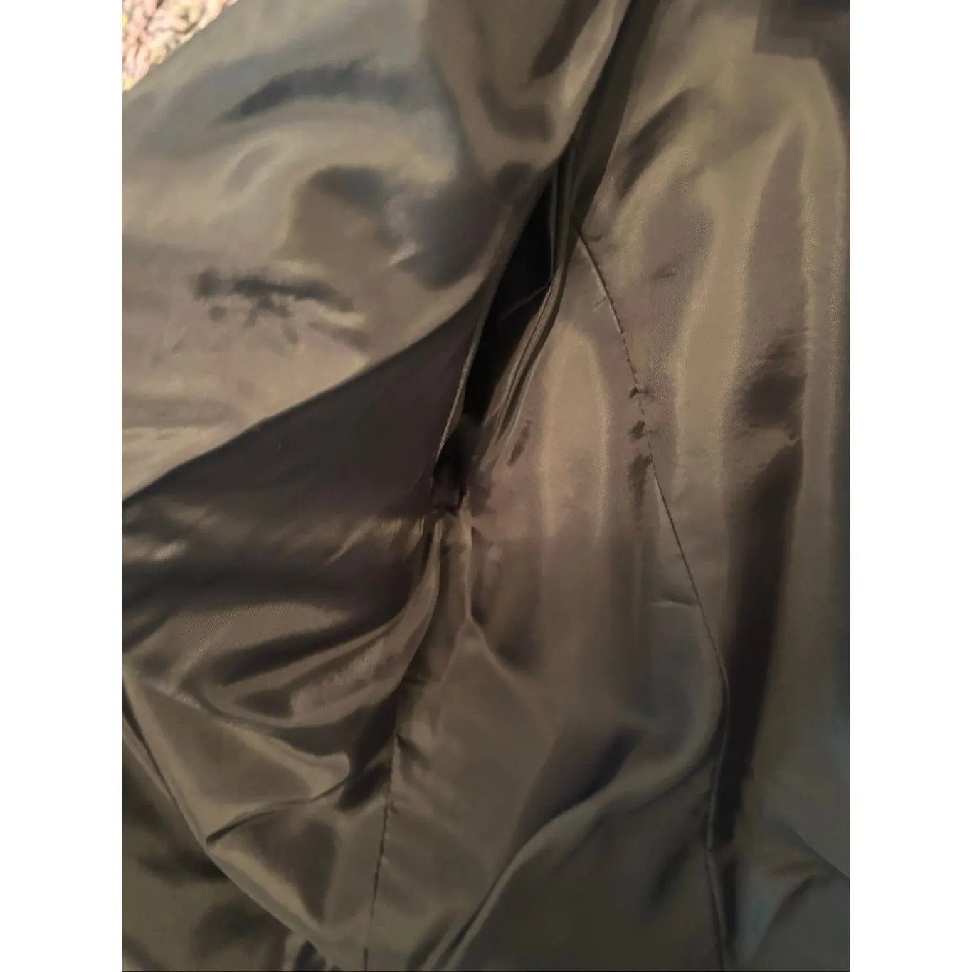 TAHARI by ASL Miliary Style Blazer Tweed Jacket Stand Collar Pink Grey sz 16 - Image 8