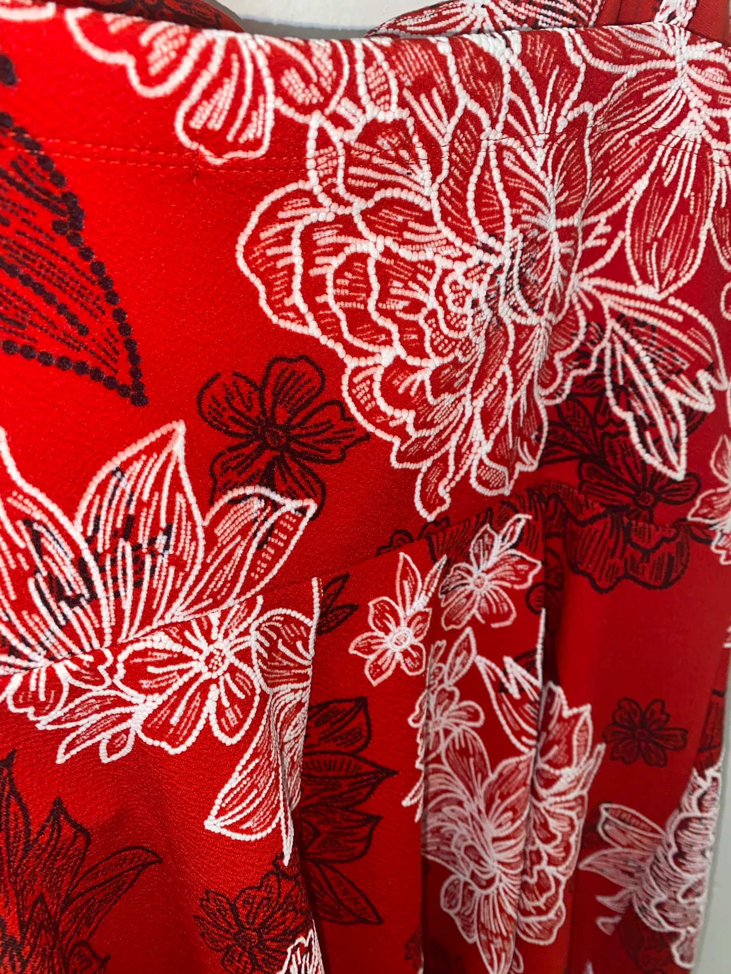 Trixxi Red Floral Dress - Image 6