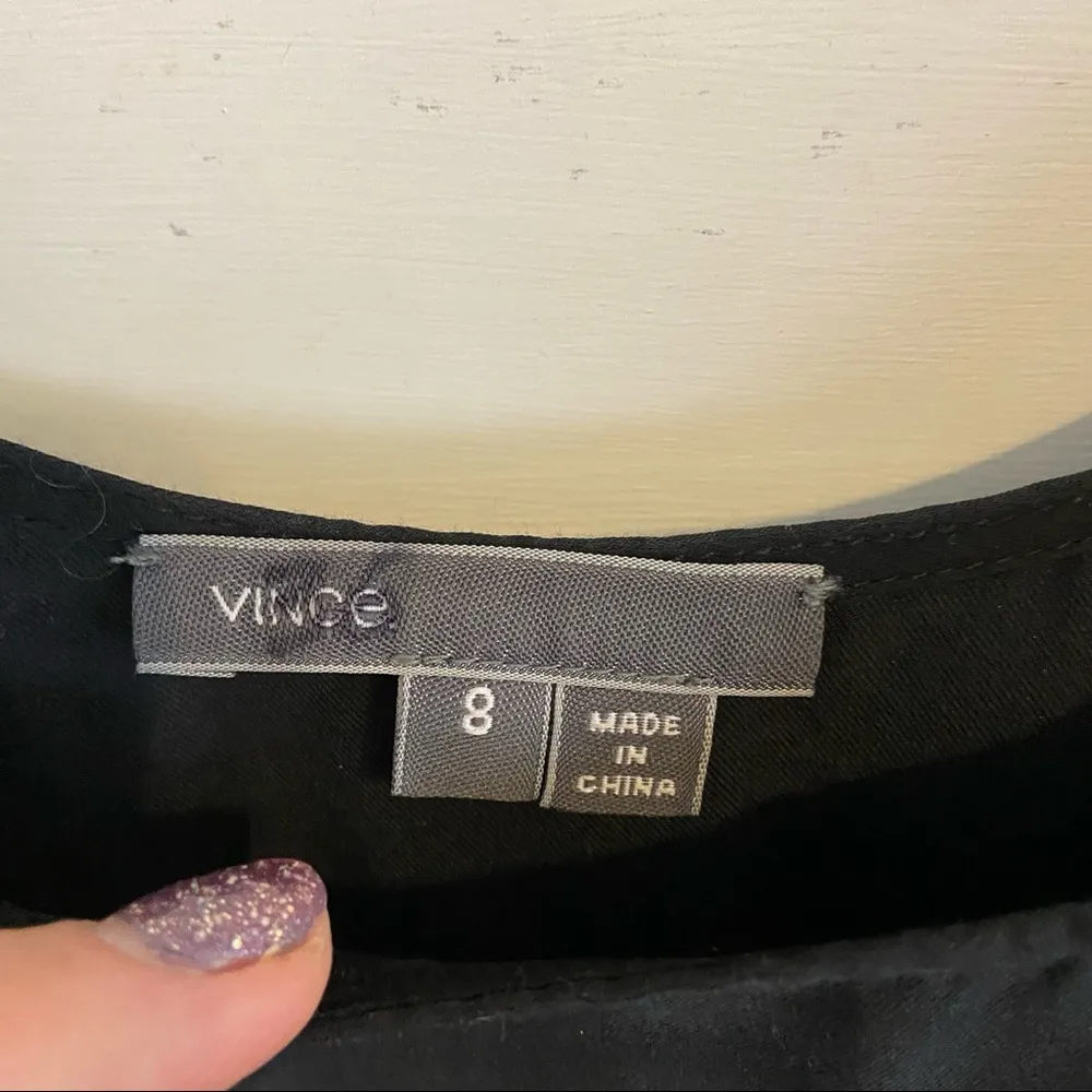 Vince Sleeveless Jumpsuit. Size 8. - Image 8