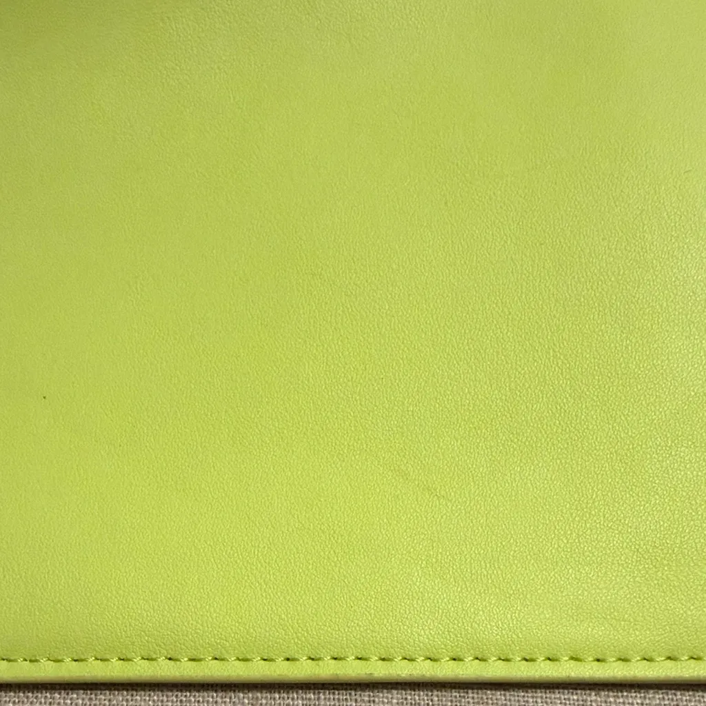 Steve Madden Large Lime Green Wristlet/Clutch - Image 9