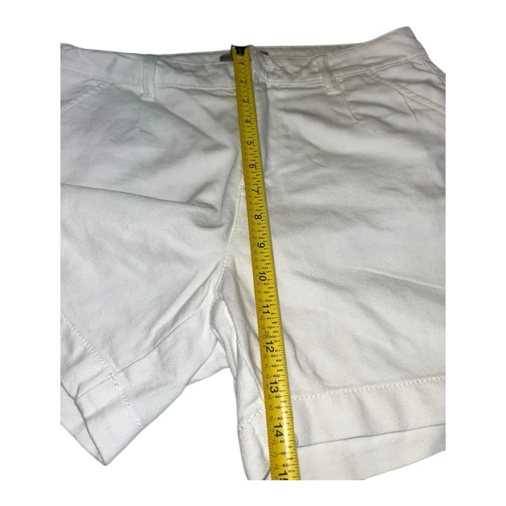 Falls Creek Blues Women’s Chino Midi Shorts - White - Size 8 - New - Image 4