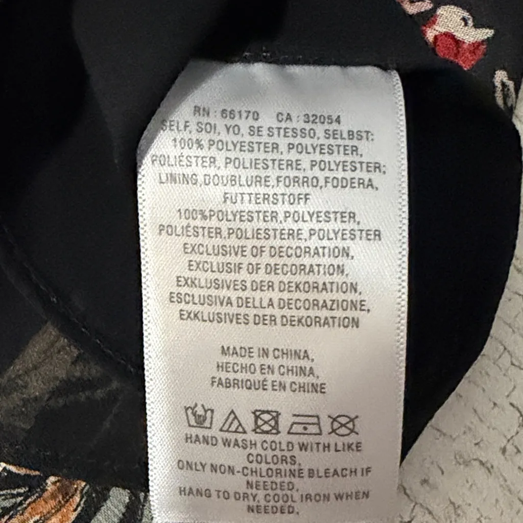 Maeve Odette Floral Peasant Blouse Size Medium - Image 11