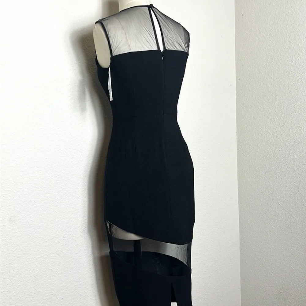 NWT Dress The Population Valerie Sheer Bodycon Midi Dress - Image 5