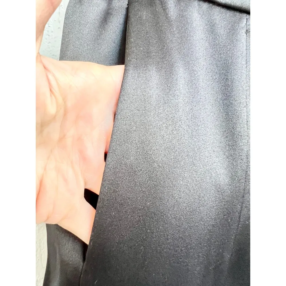 Emporio Armani  Ready-To-Wear Silk Balloon Shorts Black Womens Size IT 40 / US 4 - Image 5