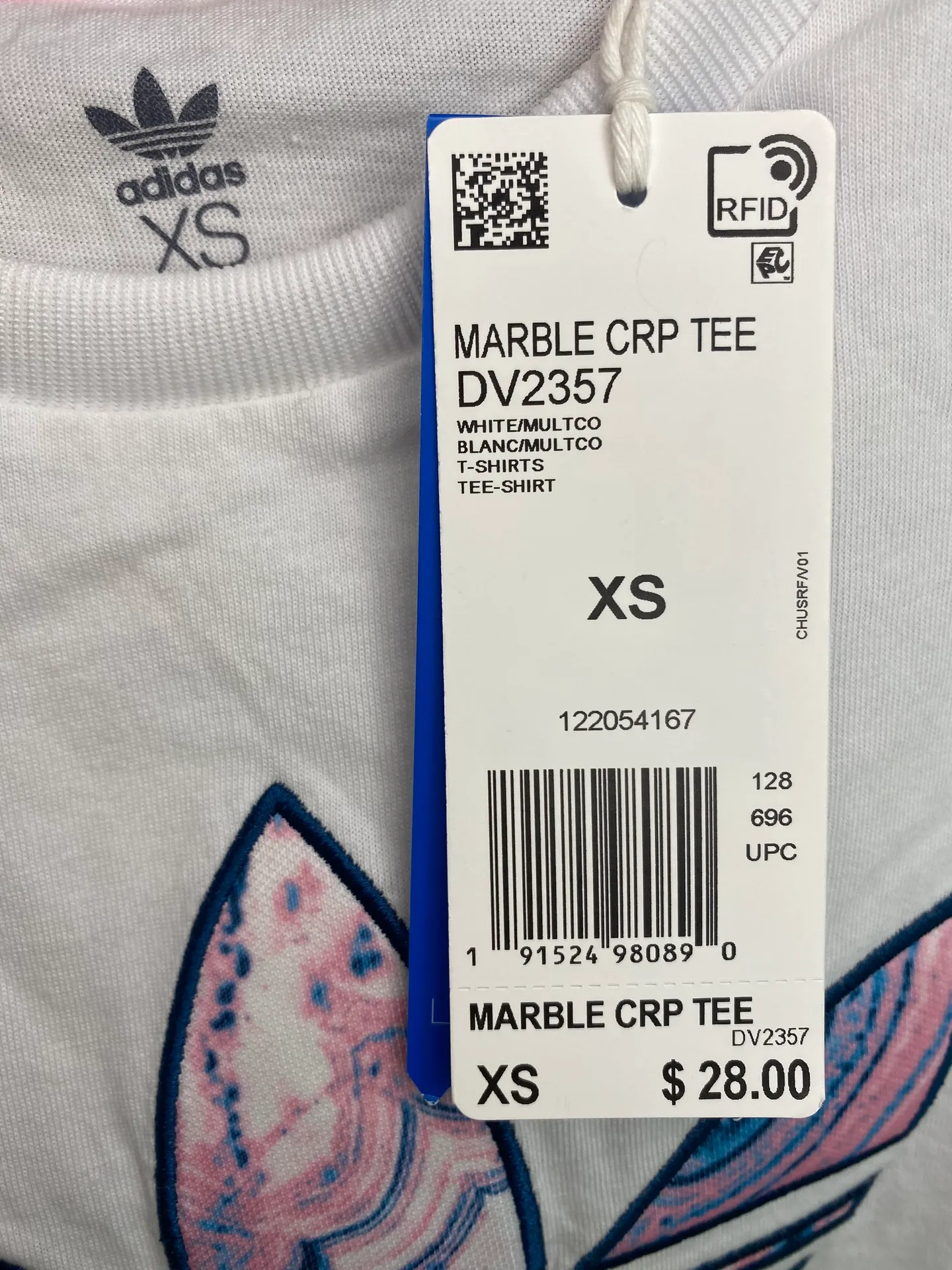 Adidas Cropped Tee - Image 4