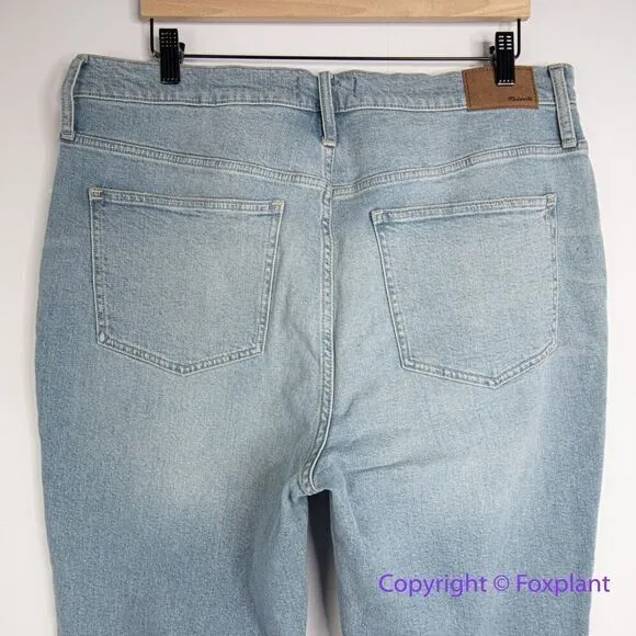 NEW Madewell The petite Perfect Vintage Jean in Ellicott‎ Wash, 33P - Image 10