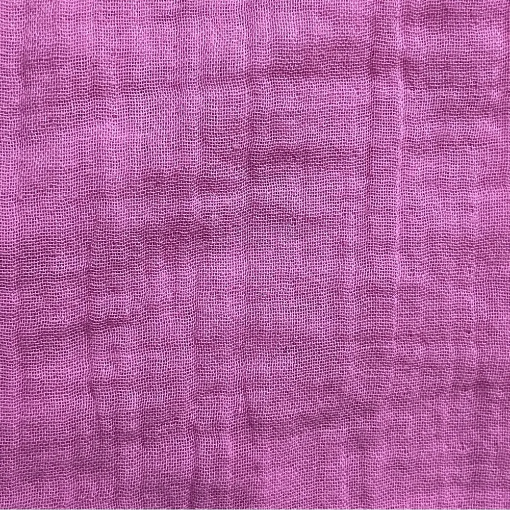 St. John’s Bay Pink Linen Blend Tunic Blouse XXL Slub Knit Peasant Boho - Image 9