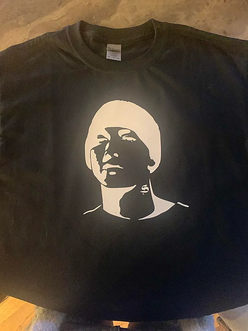 Eminem Tee Black Size M - Image 4