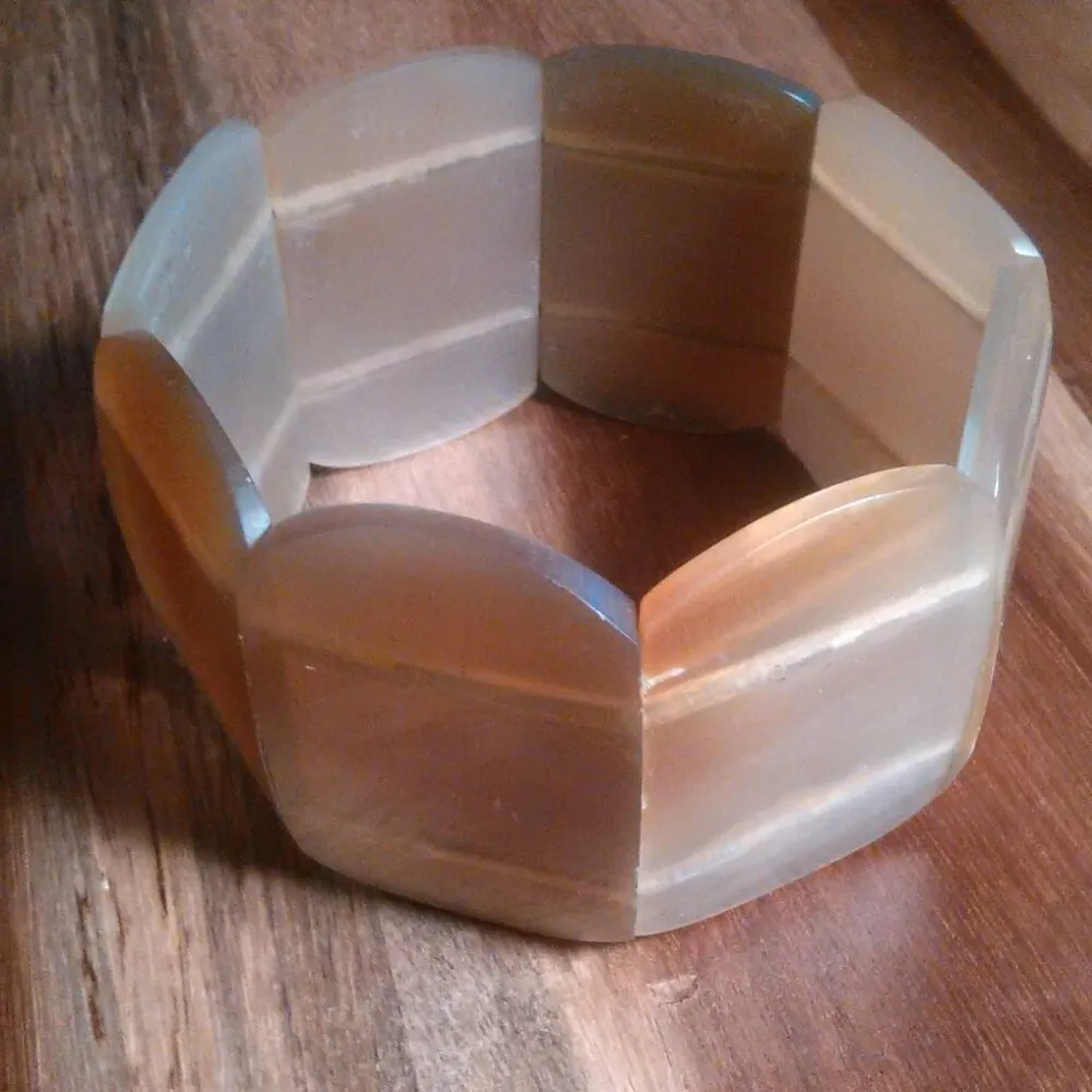 Buffalo Horn Stretch Bracelet - Image 6