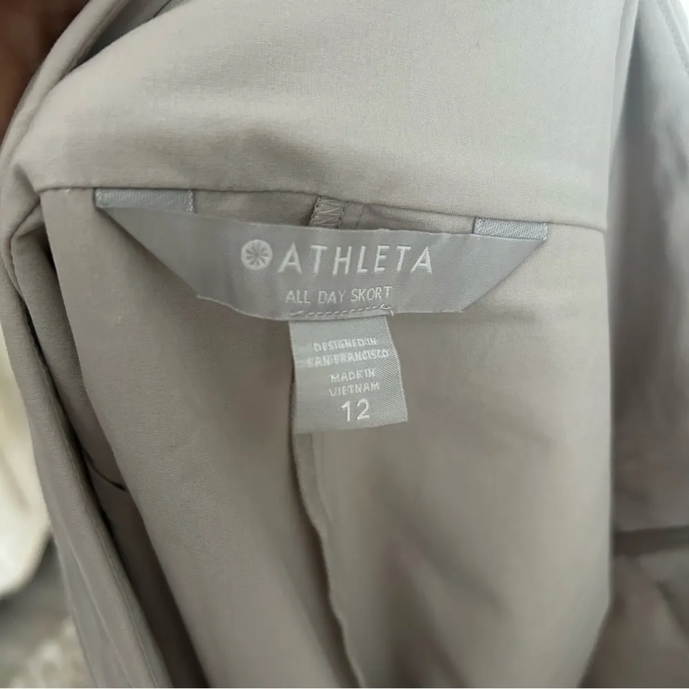 ATHLETA Everyday Swing Skort Skirt Side Zip G9 - Image 5