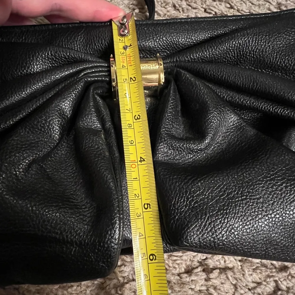 Betsey Johnson Bow Black Purse - NEW - Image 11