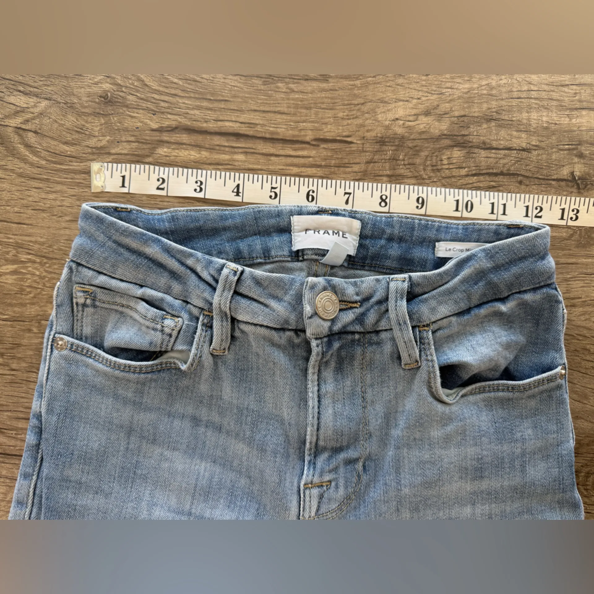 FRAME

LE CROP MINI BOOT - KINCORD size 26‎ - Image 9