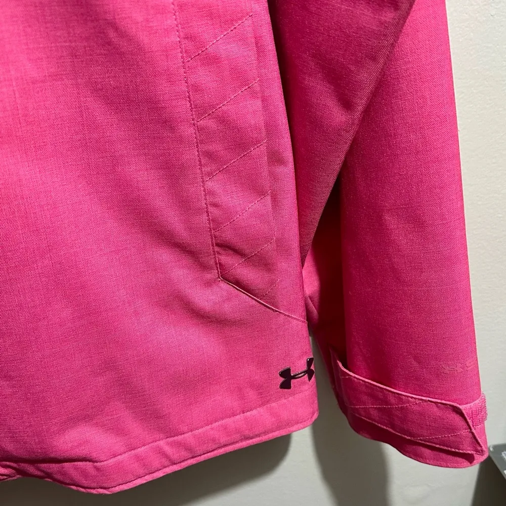 Under Armour Pink Ski & Snow Jacket High Collar - Image 2