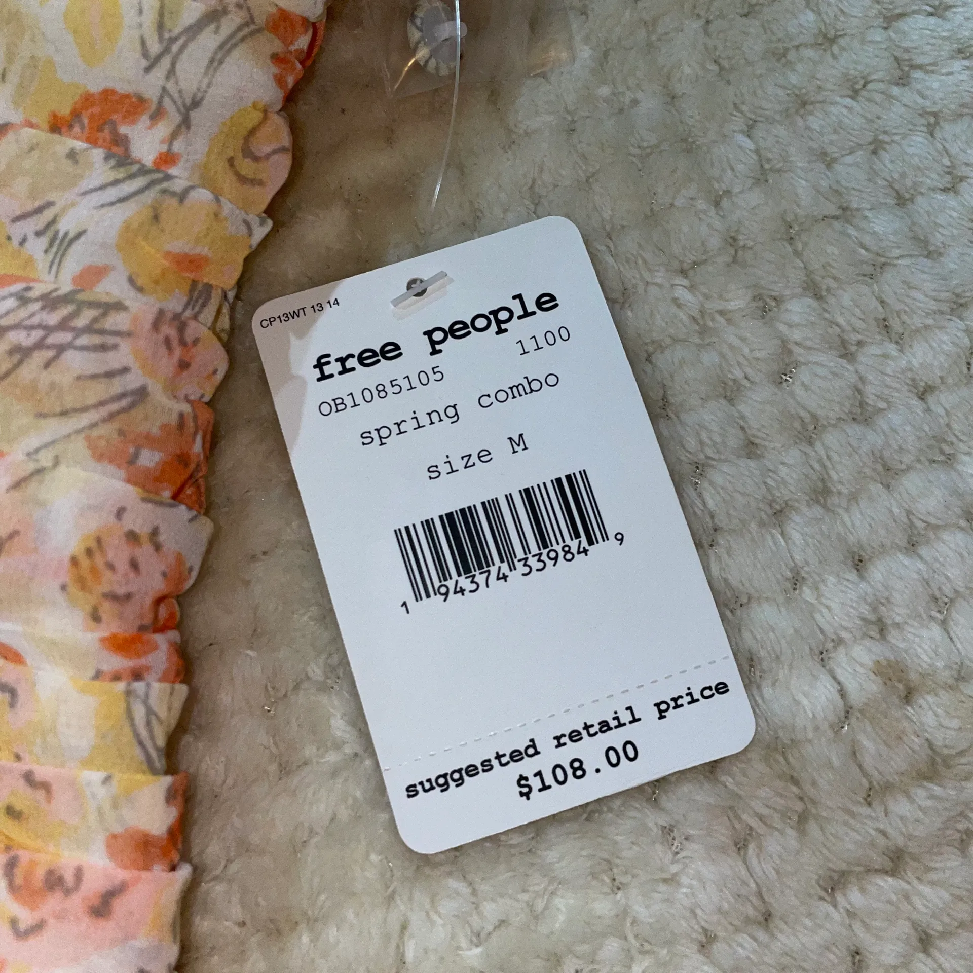 Free People Mabel Printed Top - Image 5