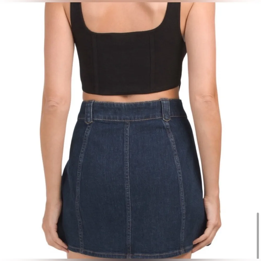 Revolve House of Harlow 1960 medium black knit corset top - Image 5